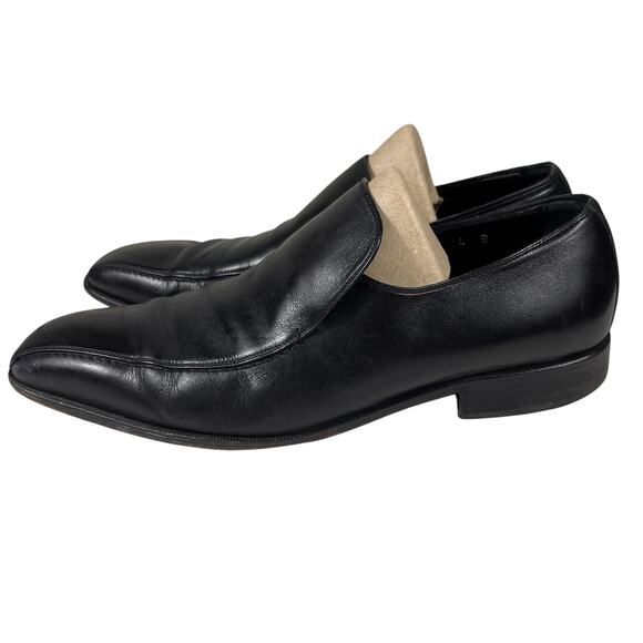 Dolce & Gabbana Men’s Black Leather Slip On Loafers Size 9. - Picture 7 of 16